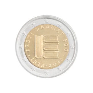 Eesti raamat 500 2-eurone pühendusmünt (münditrops) 2025