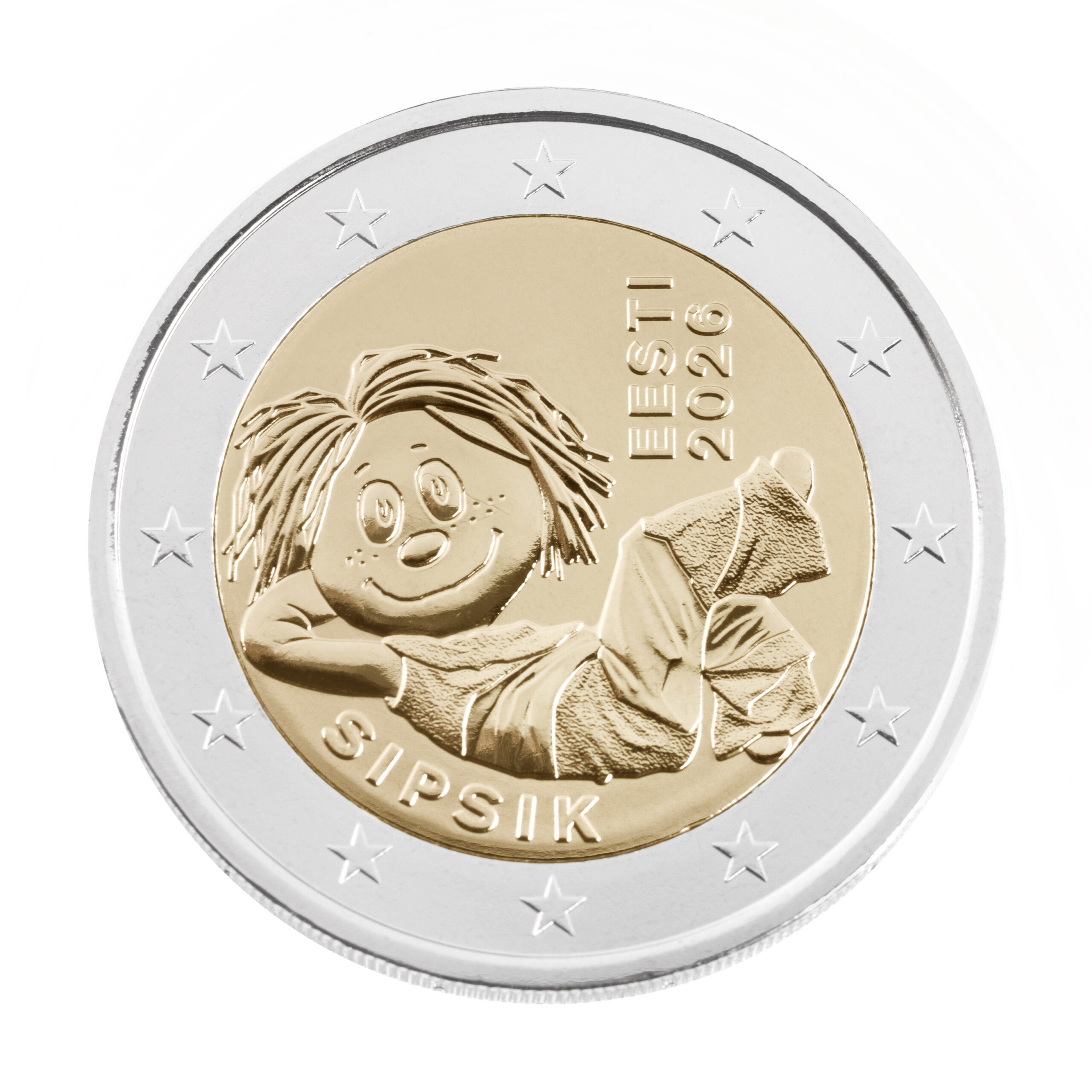 Sipsik 2-eurone pühendusmünt (münditrops) 2026
